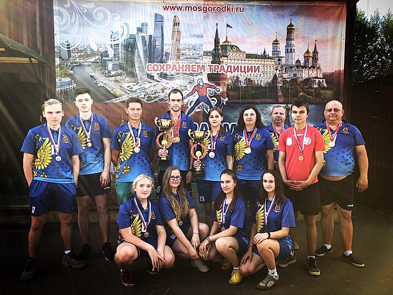 Спортсмены «Самбо-70» успешно выступили на чемпионате Алматы по городошному спорту